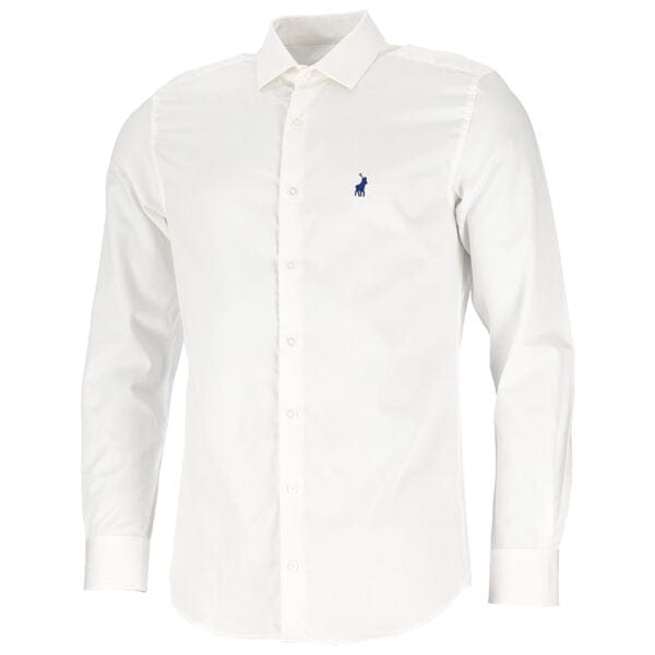 Polo Shirts Polo Custom Fit Greig Mens Shirt White (7525988302937)