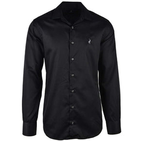 Polo Shirts Size Small Polo Custom Fit Greig Men's Shirt Black (7525986041945)