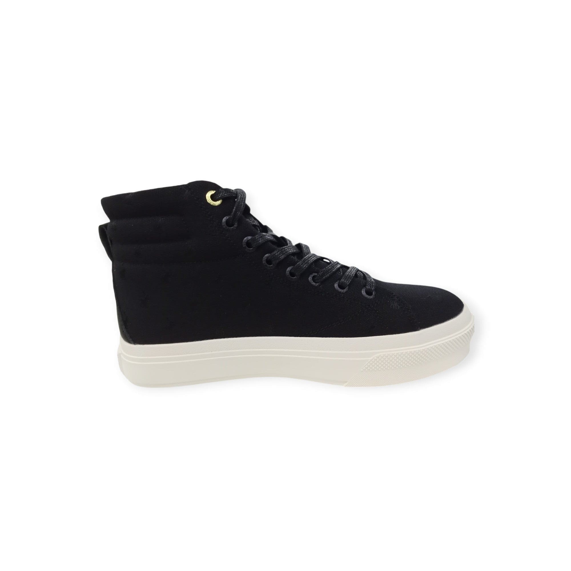 Polo Sneakers Polo Men's Monogram High Top Sneaker Black (7809625325657)