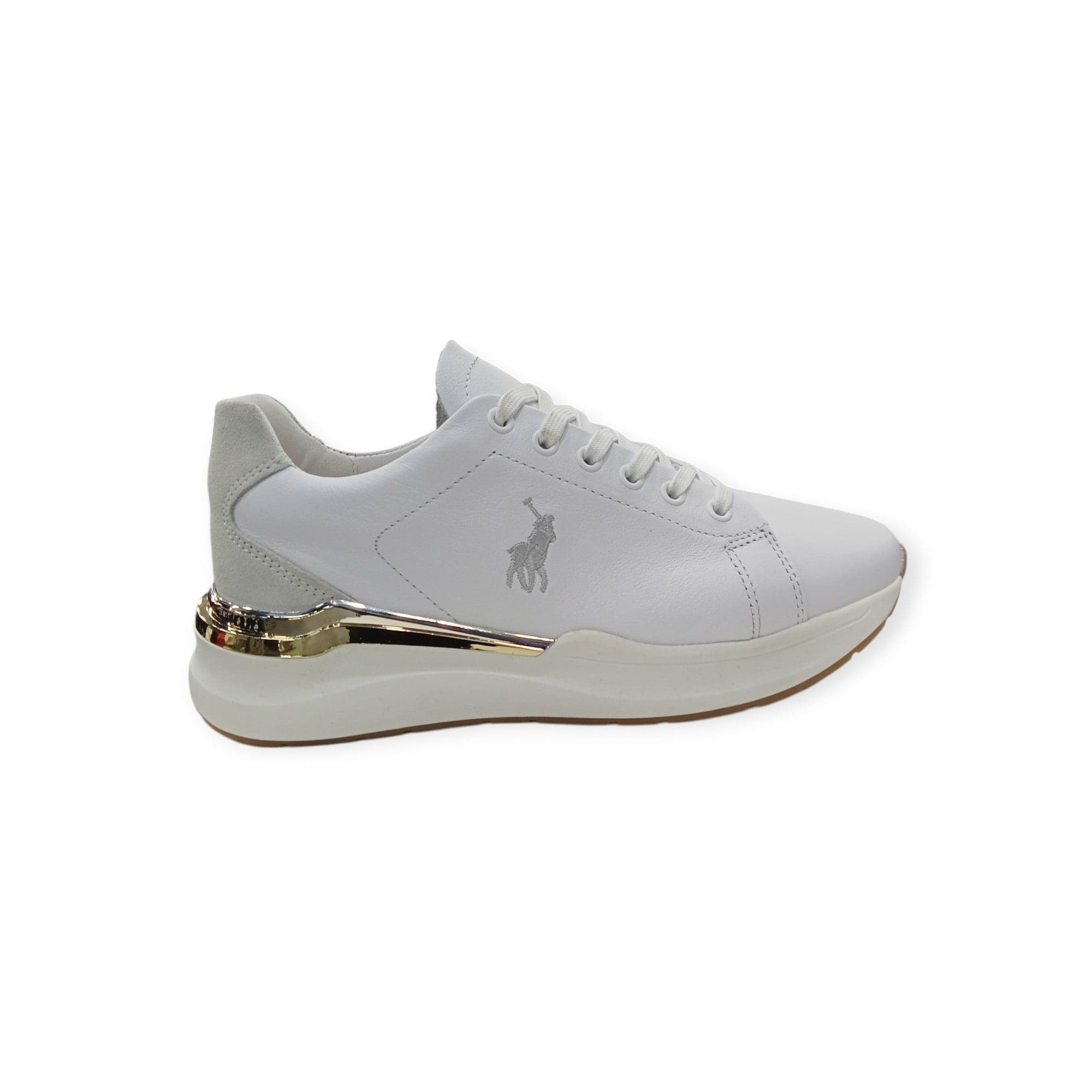 Polo Sneakers Polo Women's Leather Sneakers Runner White (7820177637465)