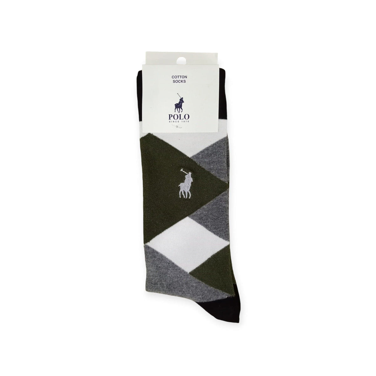 Polo Socks Polo Men's Cotton Socks Black