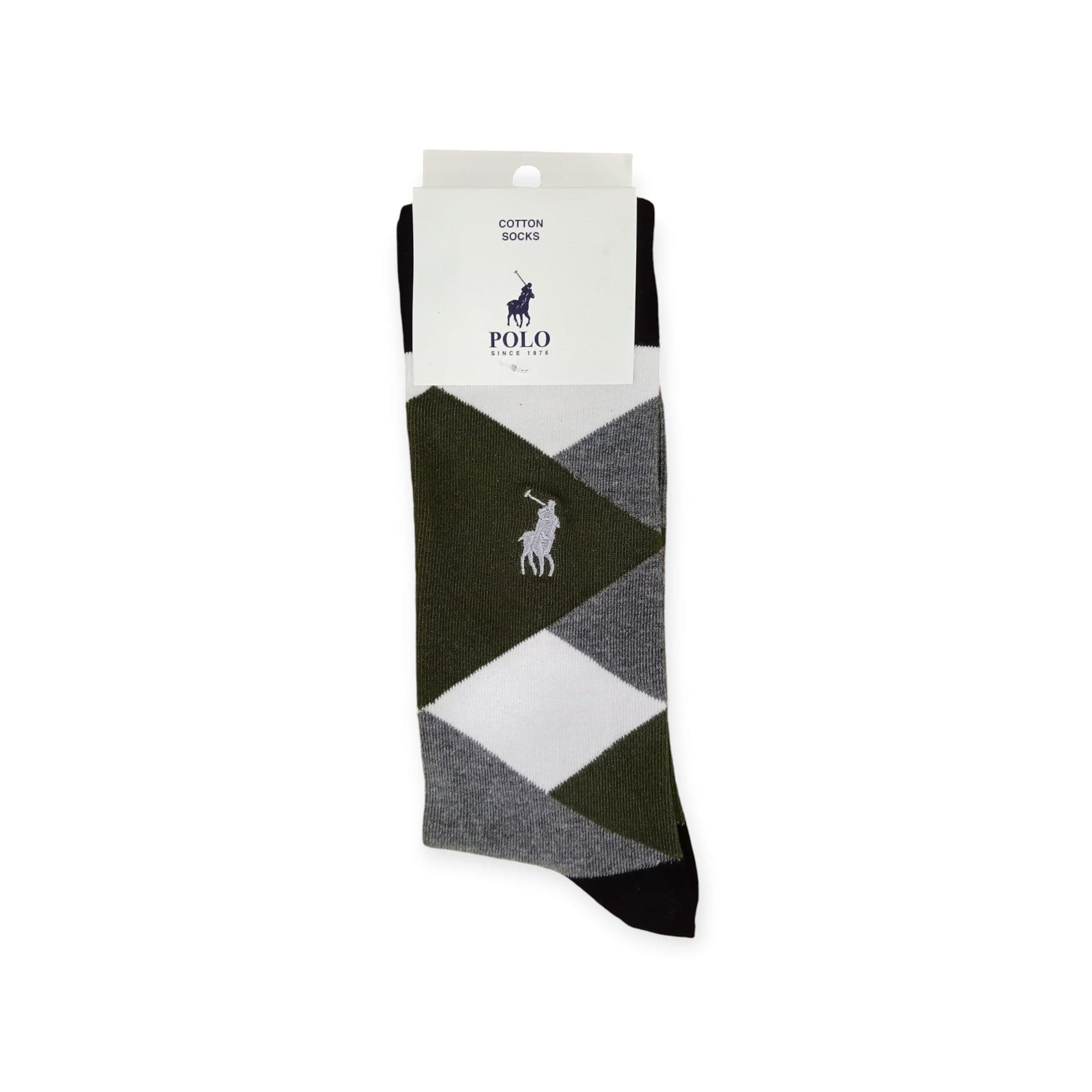 Polo Socks Polo Men's Cotton Socks Black