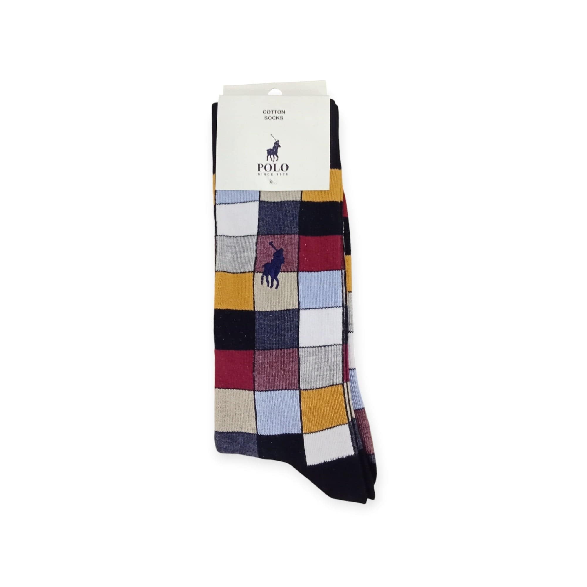 Polo Socks Polo Men's Cotton Socks Navy 2801 (7804407840857)