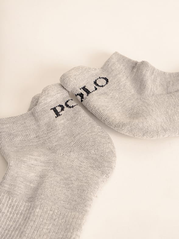 Polo Socks Polo Men's Golf Socks-Silver 2419C