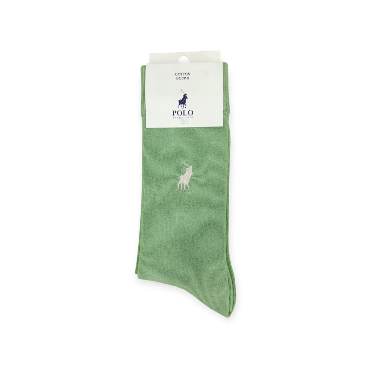 Polo Socks Polo Men's Plain Socks Green (7804409380953)