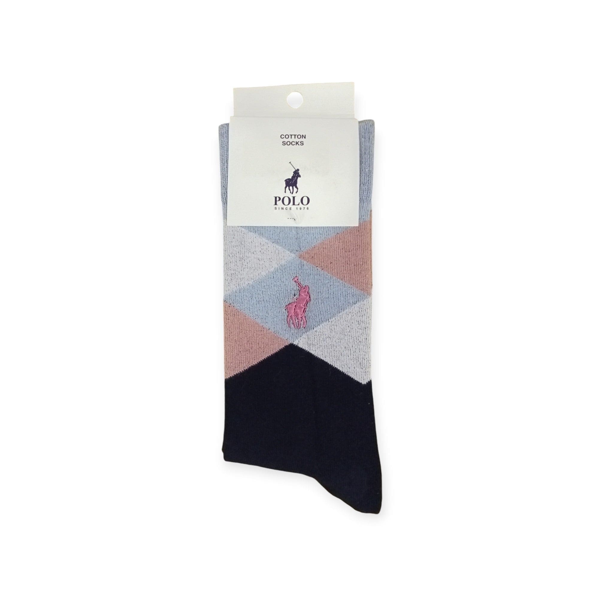 Polo Socks Polo Men's Socks Argyle Black