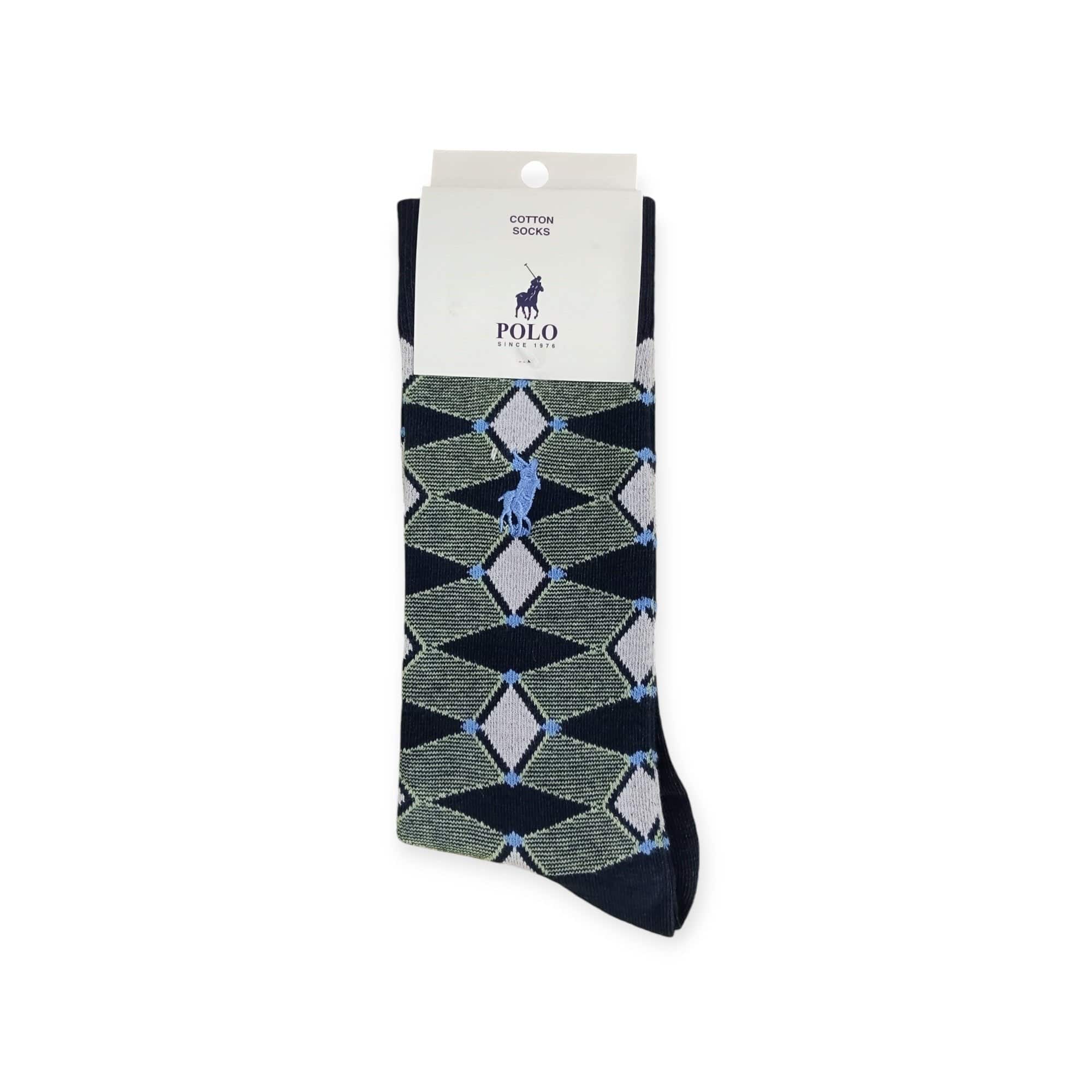 Polo Socks Polo Men's Socks Argyle Navy