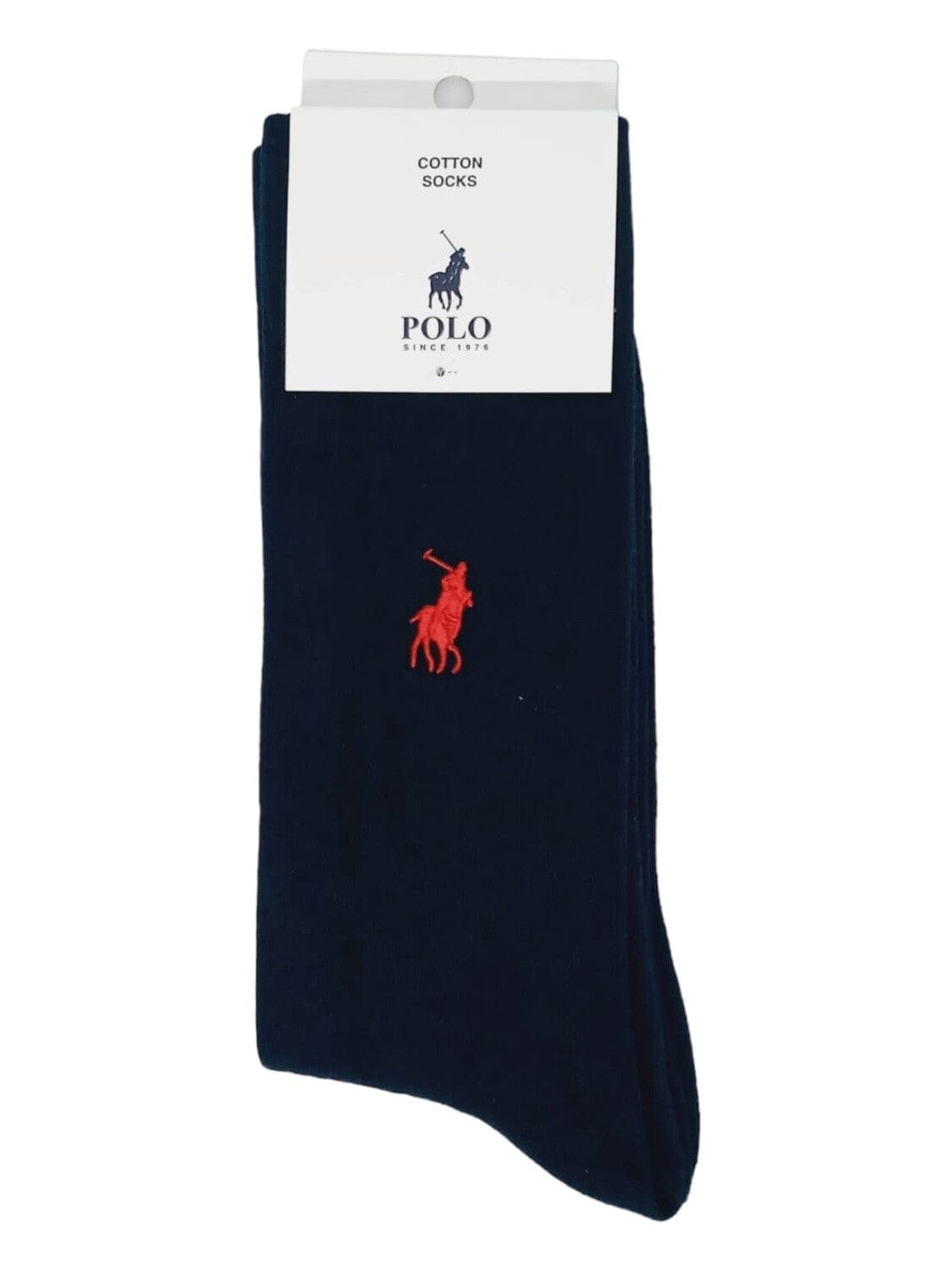 Polo Socks Polo Plain Socks Navy (7680136609881)