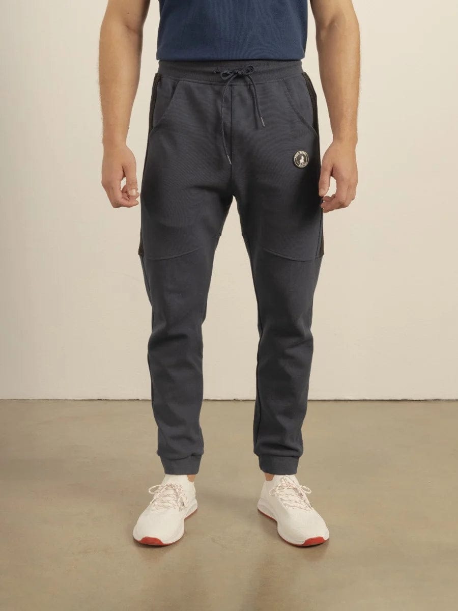 Polo Sweater Pants Polo Sport Paneled Jogger Navy (7301057675353)