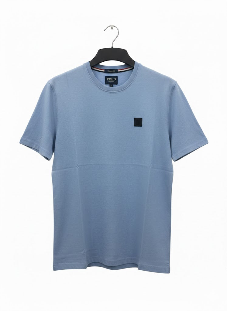 polo T Shirt Mens Sports SS Tee Blue 0062803