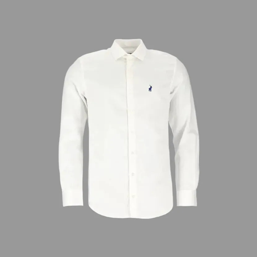 Polo T Shirt Polo Mens Custom Fit Greig Shirt-White 0061172