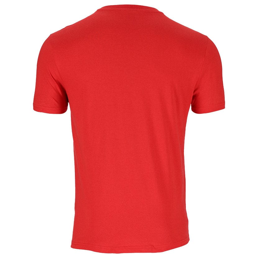 Polo T Shirt Polo Mens Equestrian Tee Red (7336405368921)