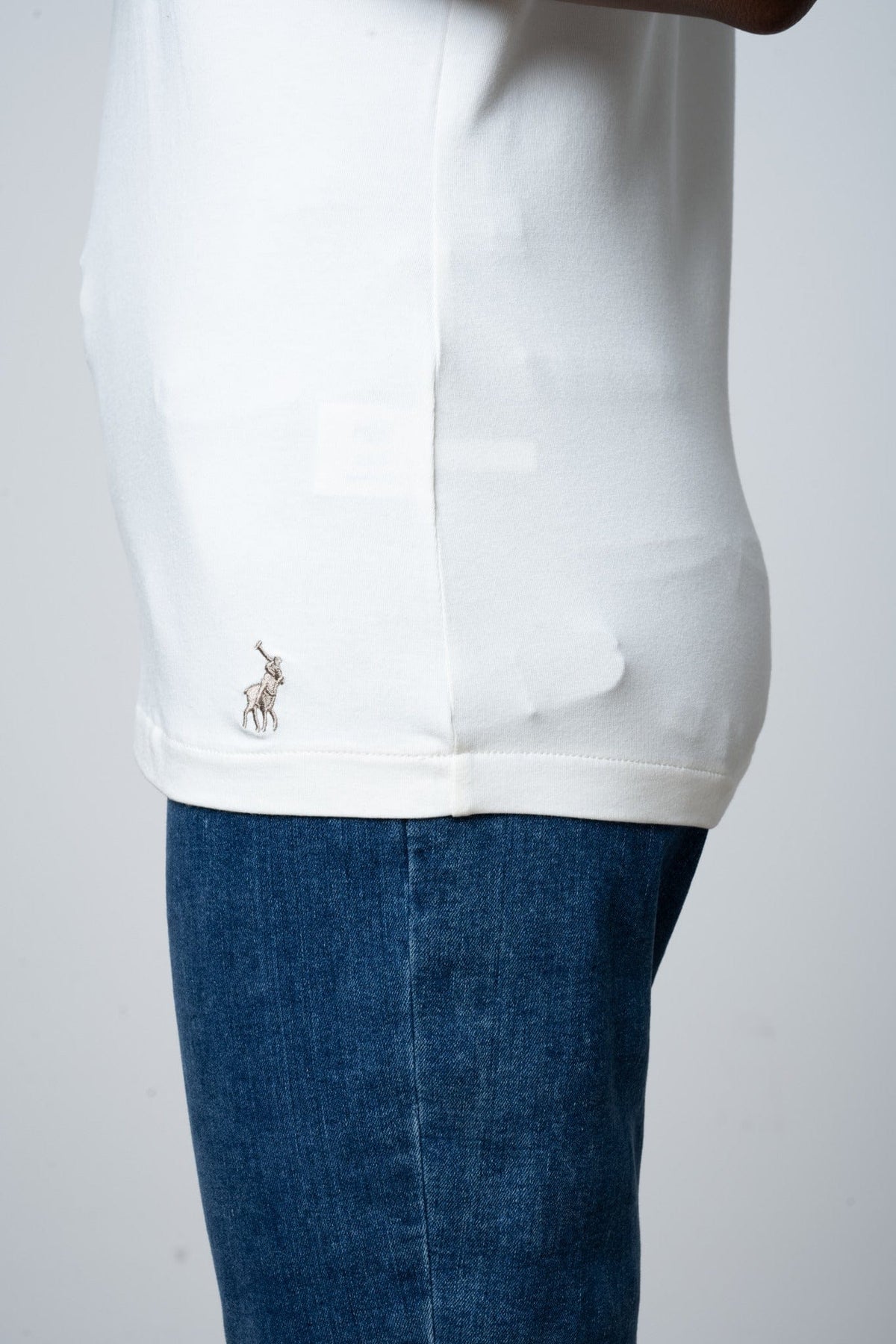 Polo T Shirt Polo Women Ash Short Sleeve Logo T Shirt Off White