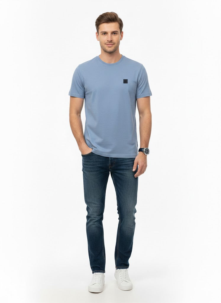 polo T Shirt Xs Mens Sports SS Tee Blue 0062803