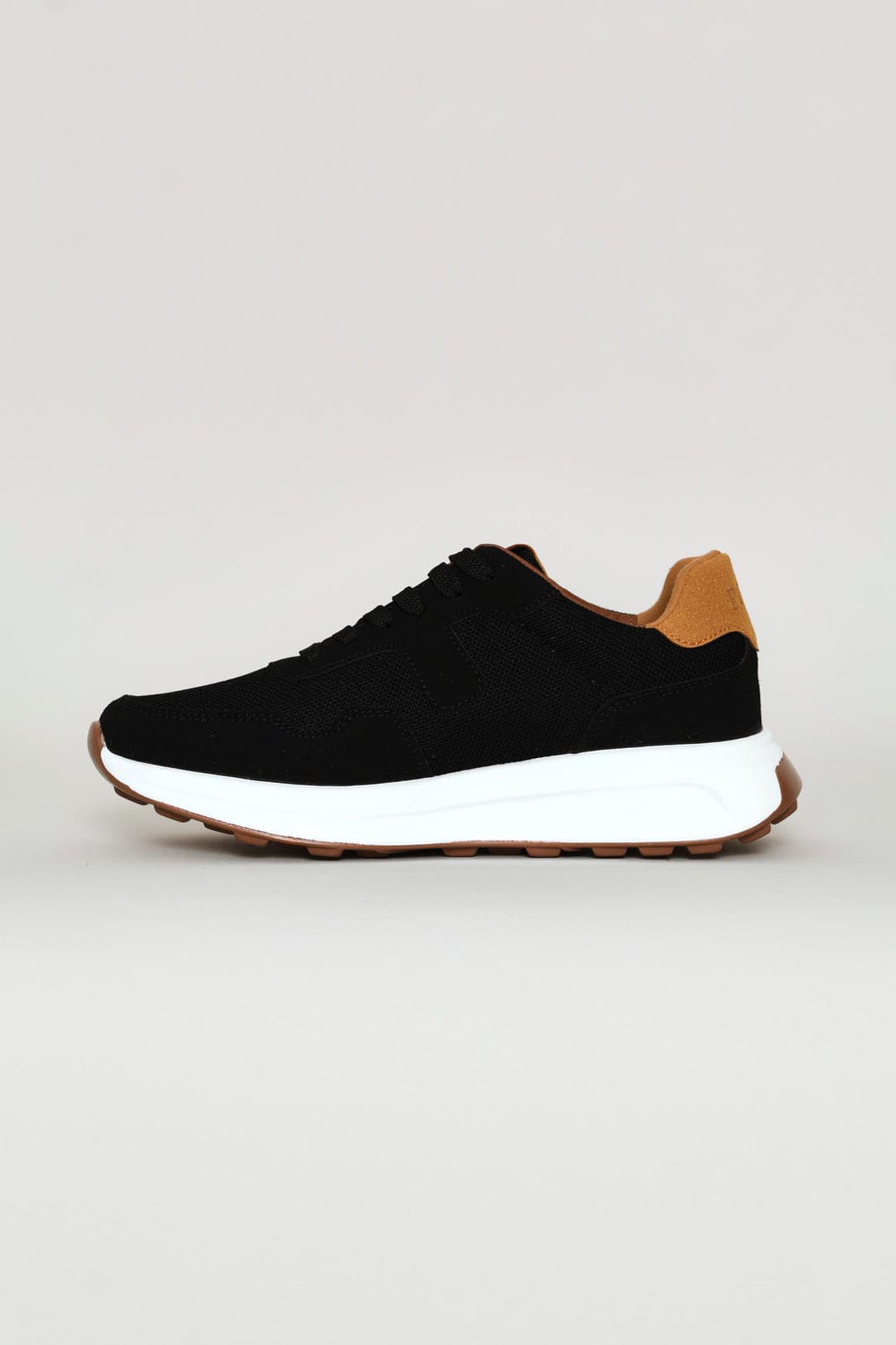 Polo Tekkies Polo Mens Mixed Combination Runner - Black 0072467