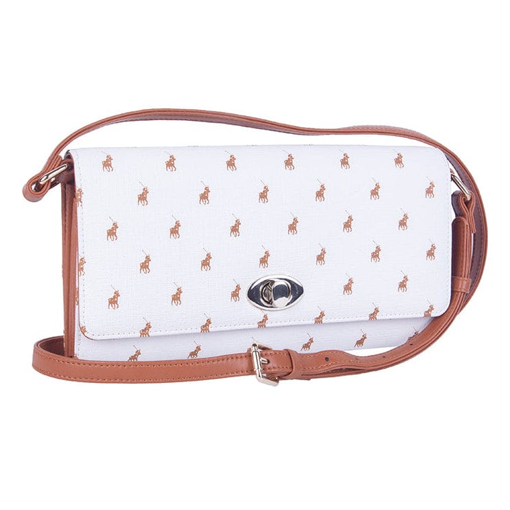 Polo Wallets Polo Iconic Travel Purse White POS432601