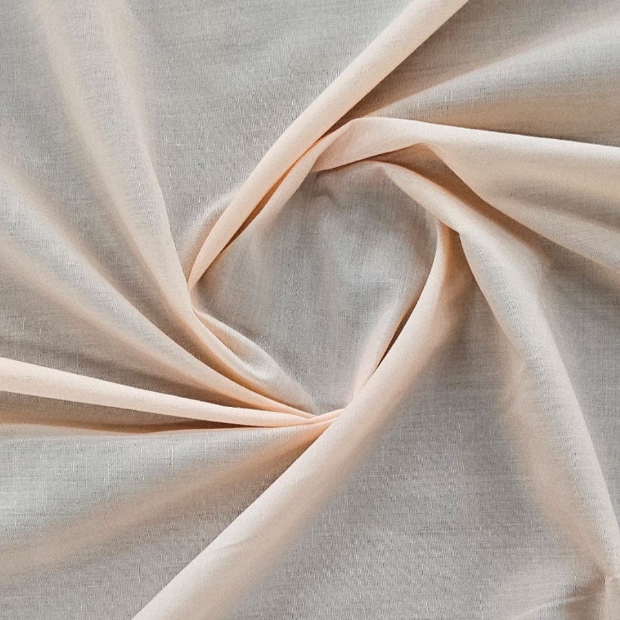 Poly Cotton Dress Fabrics peach Poly Cotton Fabric 112cm