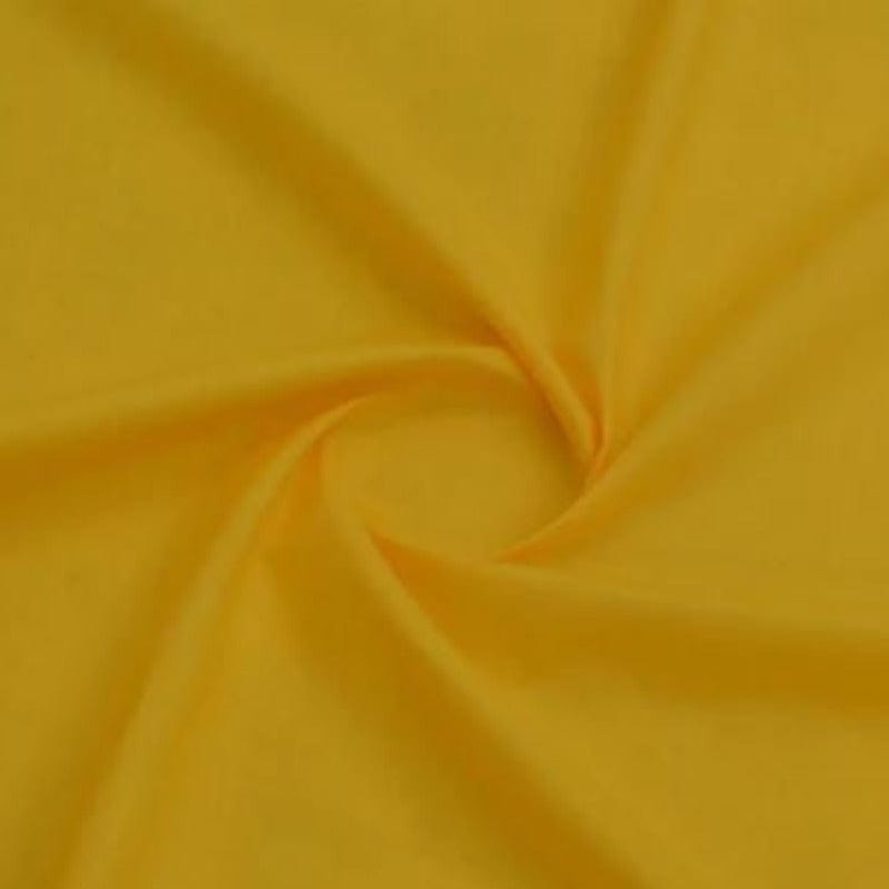 Poly Cotton Dress Fabrics Yellow Poly Cotton Fabric 112 cm (7710978768985)