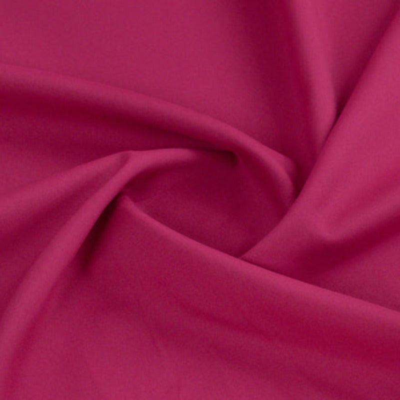 POLYESTER FABRIC Dress Fabrics Cerise 150 cm Mini Matt Fabric 150 cm (4753013997657)