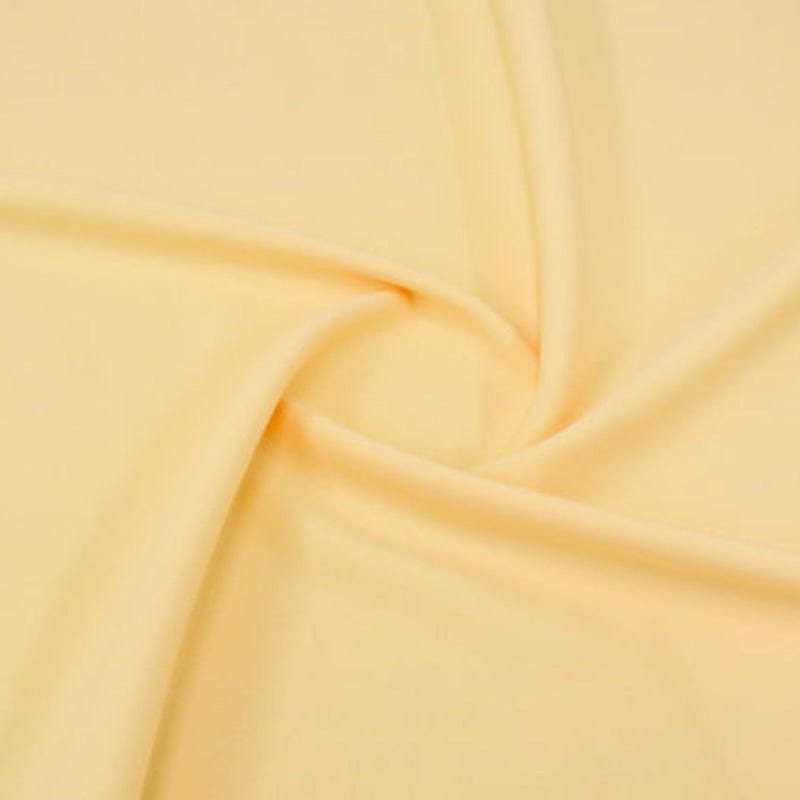 POLYESTER FABRIC Dress Fabrics Cream Mini Matt Fabric 150 cm (4753013997657)