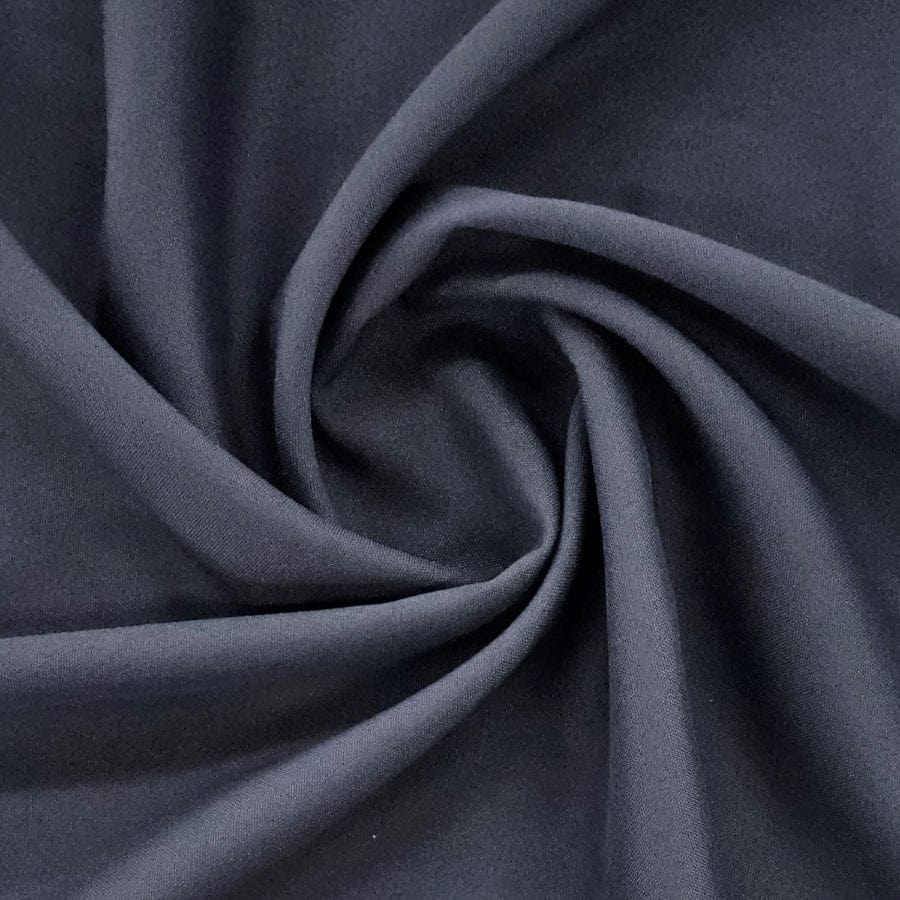 POLYESTER FABRIC Dress Fabrics DK Navy 150 cm Mini Matt Fabric 150 cm (4753013997657)