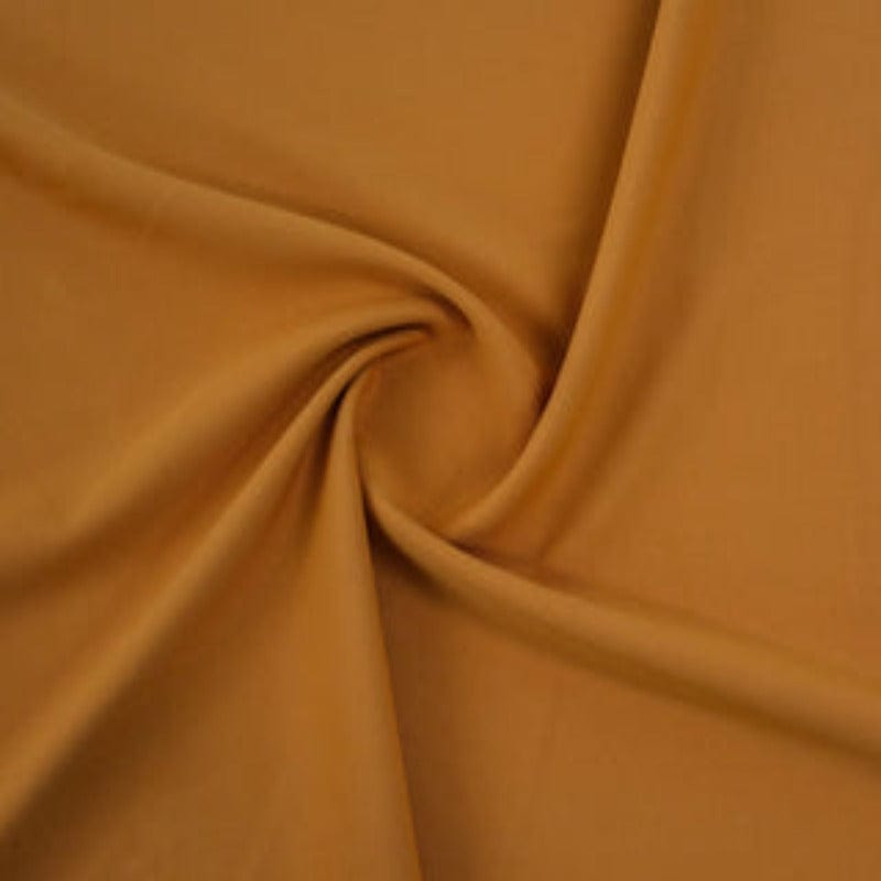 POLYESTER FABRIC Dress Fabrics Mustard Mini Matt Fabric 150 cm (4753013997657)