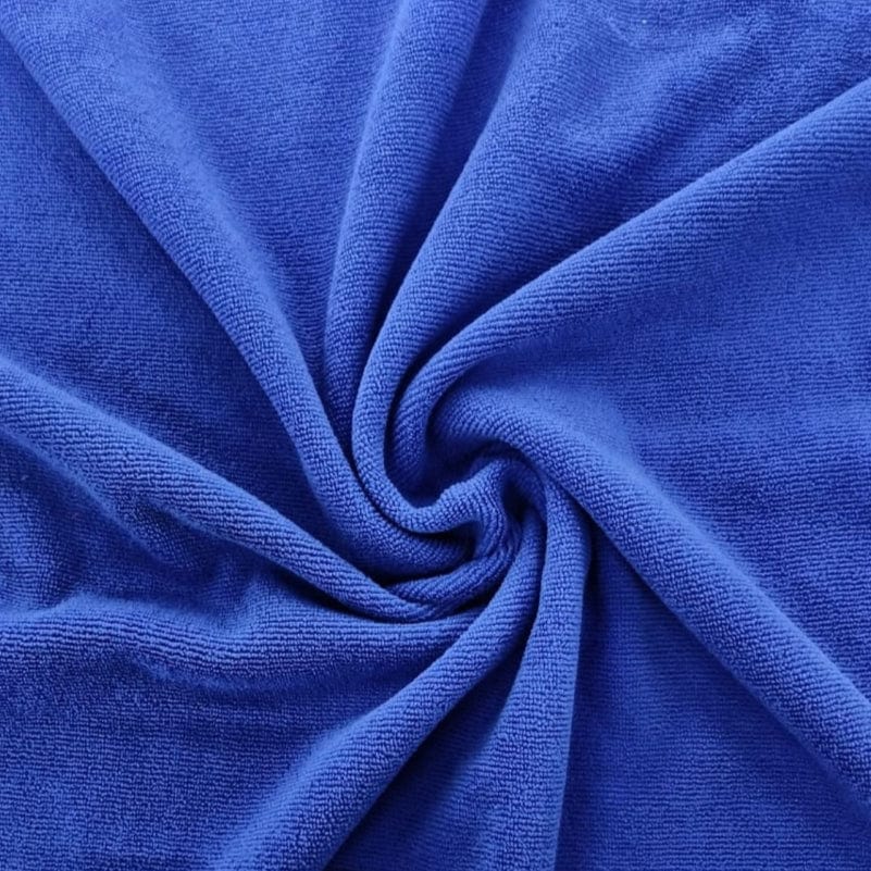Polyester Towelling Dress Fabrics Royal Towelling Fabric - Polyester Single Sided (7797598224473)
