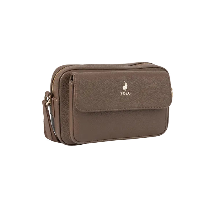 Polo  New Lyon Camera Bag With Flap-Taupe POS431262