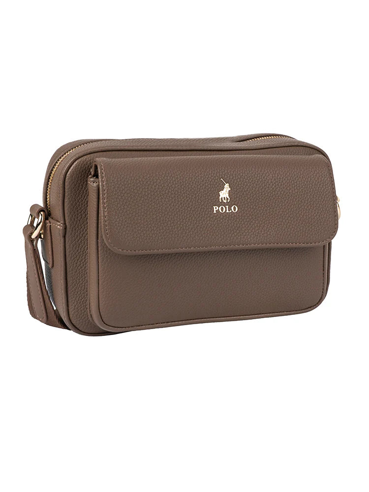 Polo  New Lyon Camera Bag With Flap-Taupe POS431262
