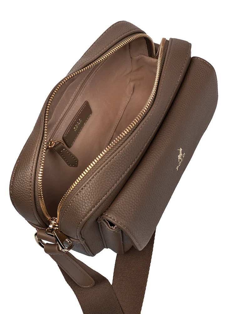 Polo  New Lyon Camera Bag With Flap-Taupe POS431262