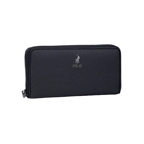 Polo Lyon Zip Around Purse-Black POS431465