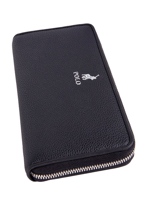 Polo Lyon Zip Around Purse-Black POS431465