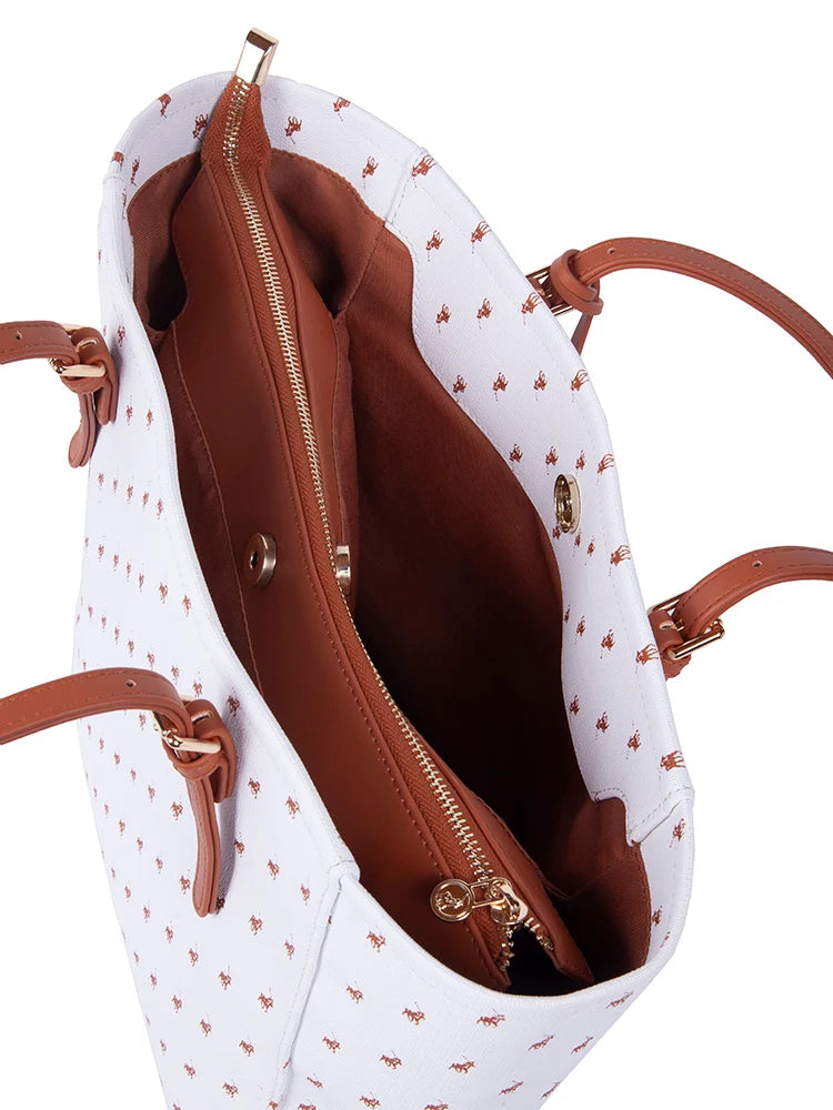 Polo Iconic Tote-White POS432101