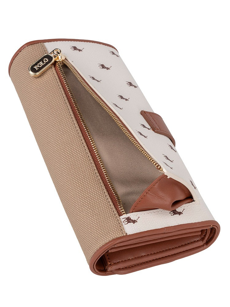 Polo Palma Smalls Trifold Purse-Maple POS532402.