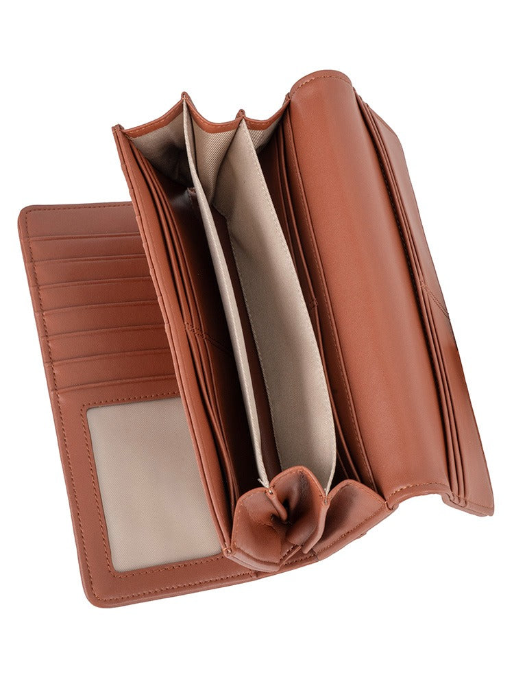 Polo Palma Smalls Trifold Purse-Maple POS532402.