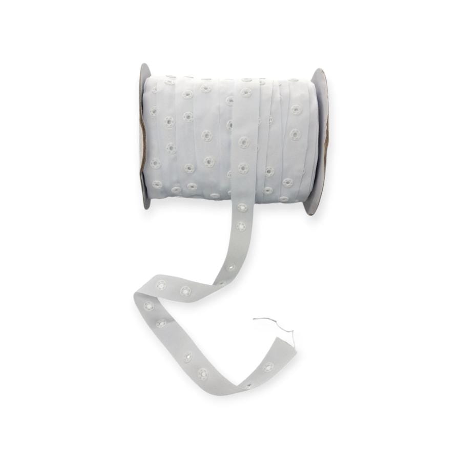 Press Stud Habby White Press Stud On Tape Pot (7821428981849)