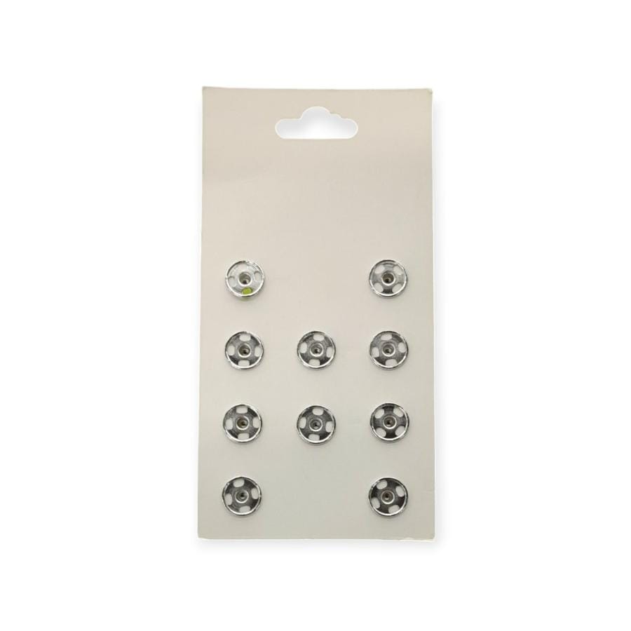 PRESS STUDS HABBY Press Studs Silver Size 2 (7813696716889)