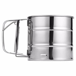 PRESTIGE FRYING PAN Stainless Steel Mesh Flour Sifter Shaker Sieve (7303392985177)