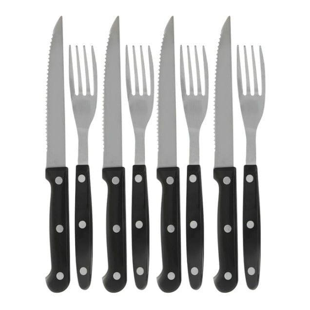 PRESTIGE Knife Prestige Steak Knife & Fork Set -8 Piece 09630 (6943513280601)