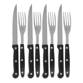 PRESTIGE Knife Prestige Steak Knife & Fork Set -8 Piece 09630 (6943513280601)