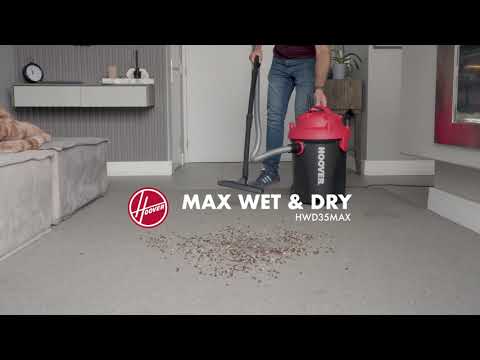 Hoover 35L Wet & Dry Drum Vacuum HWD35MAX
