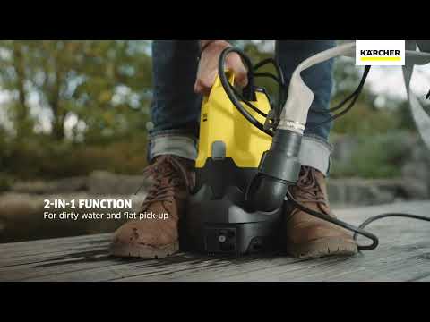 Karcher Flat-Suction Submersible Dirty Water Pump SP 16.000 Dual 1.645-832.0