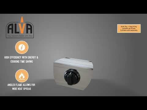 Alva 2-Burner Gas Stove GCS04
