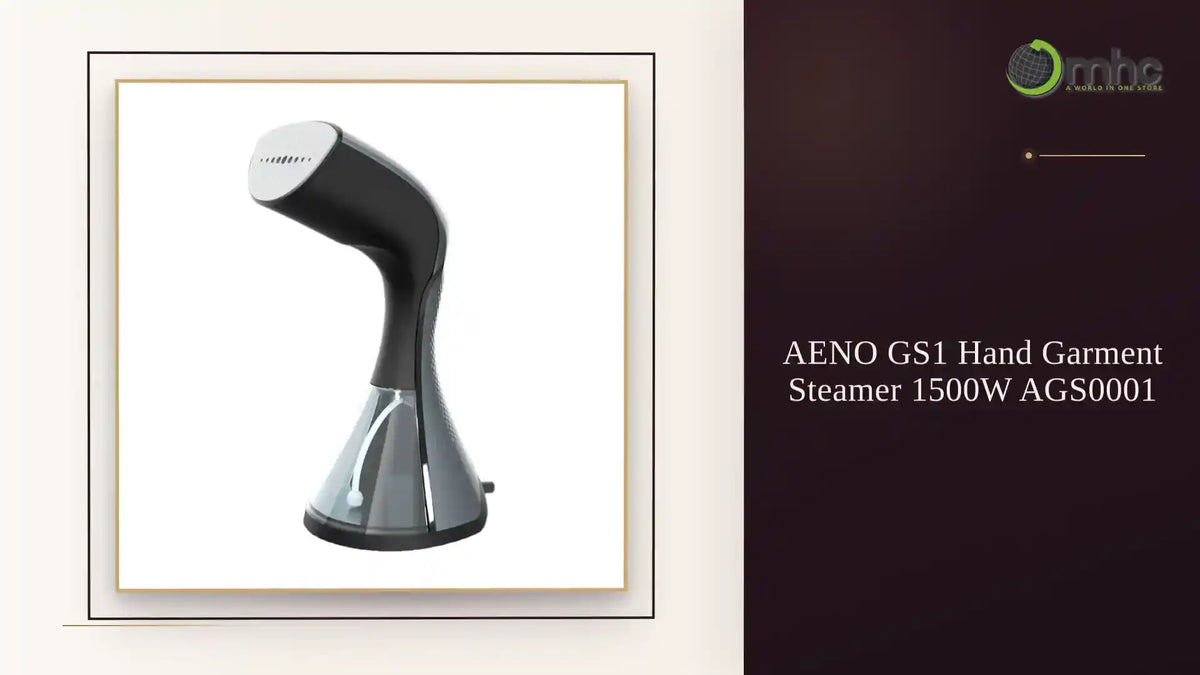 AENO GS1 Hand Garment Steamer 1500W AGS0001 by@Outfy