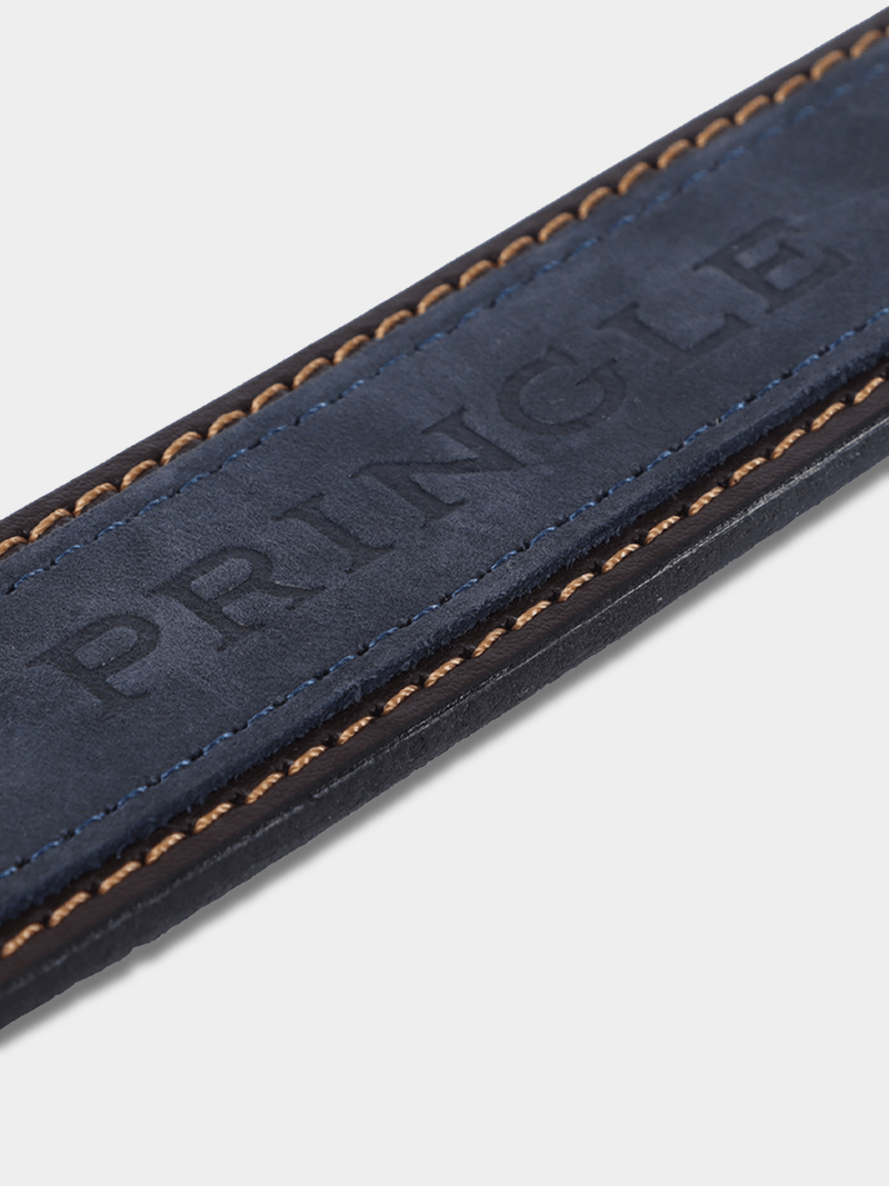 Pringle Belts Men's Pringle Navy Selbourne Belt