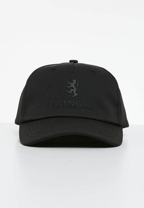 Pringle Caps Pringle Tonal Branding Cap Black (7813370151001)