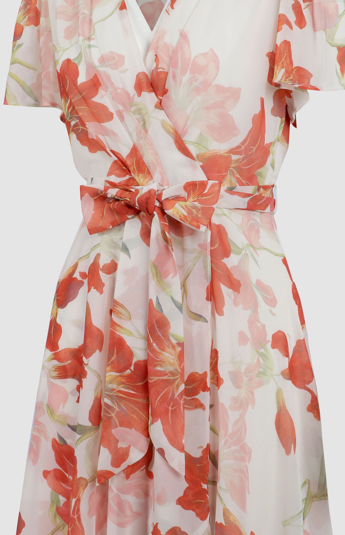 Pringle Dress Pringle Irene Floral Midi Wrap Dress