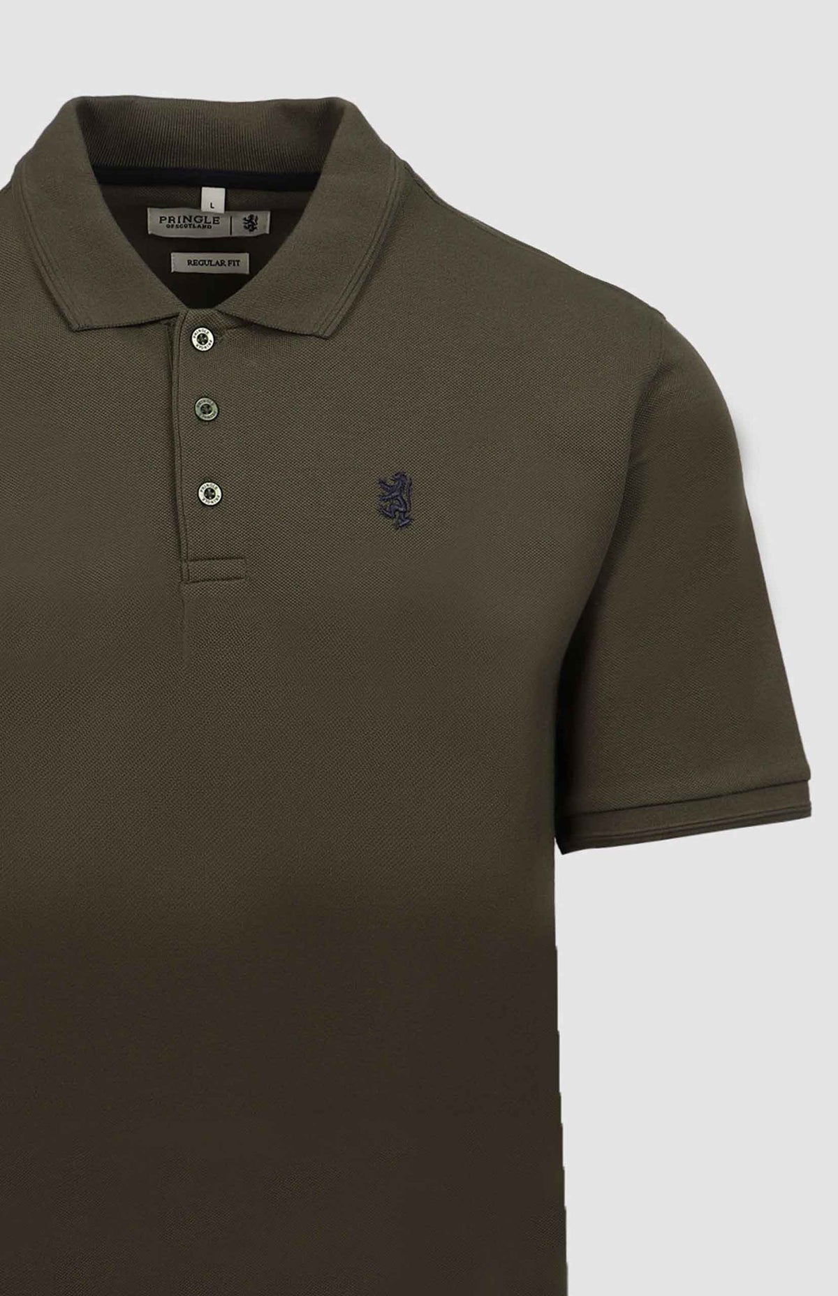 Pringle Golf T Shirt Pringle Austyn Pique Golfer Fatique