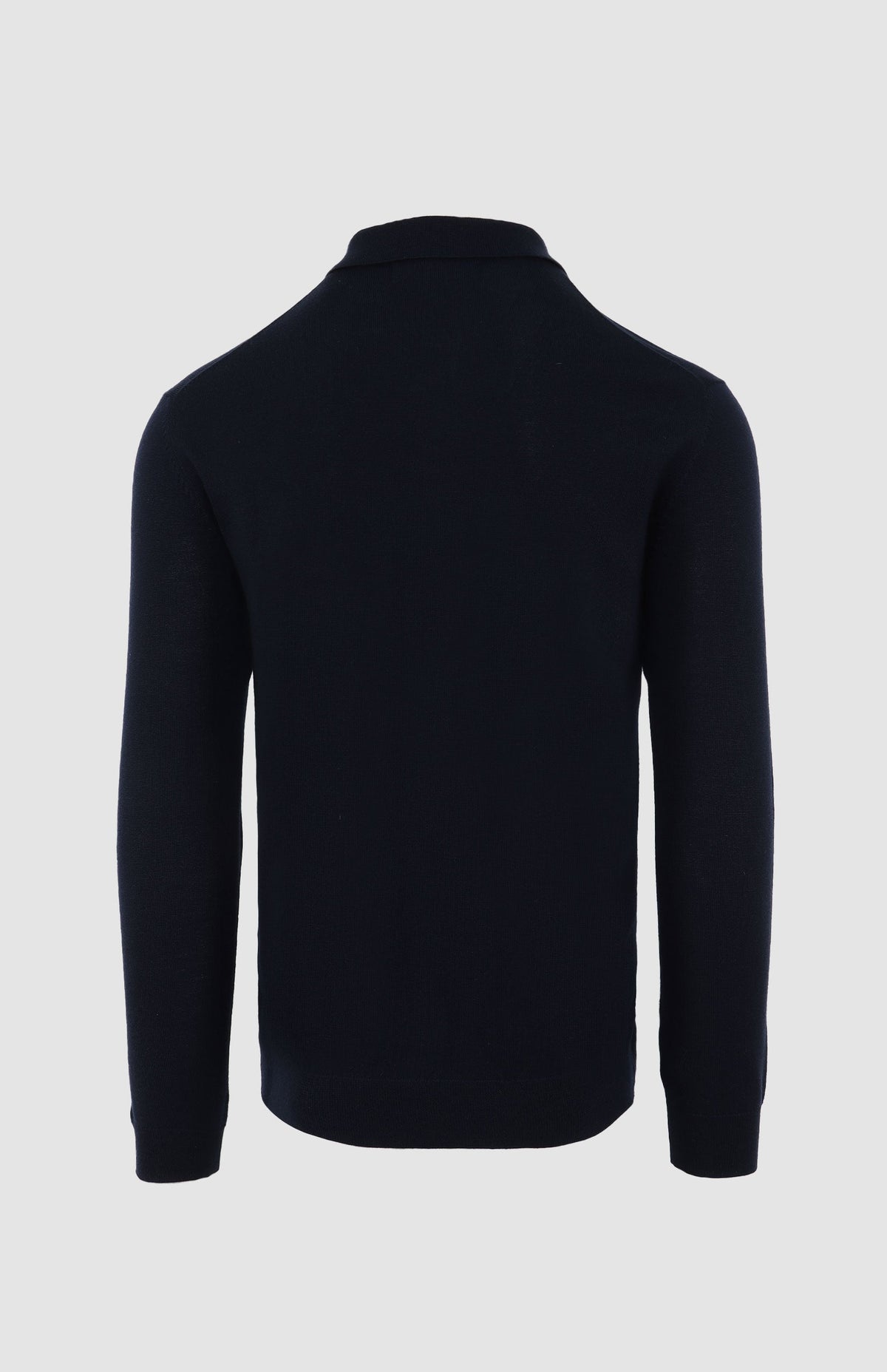 Pringle Golf T Shirt Pringle Gary Long Sleeve Merino Wool Golfer Navy