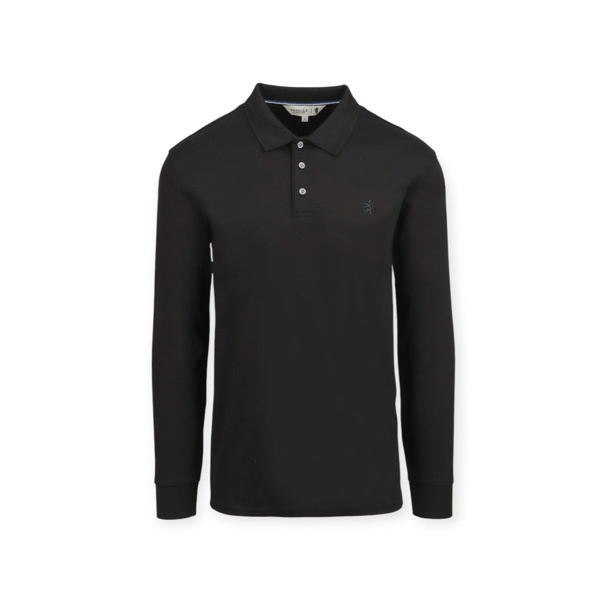 Pringle Golfer S Pringle Donald Long Sleeve Golfer Black